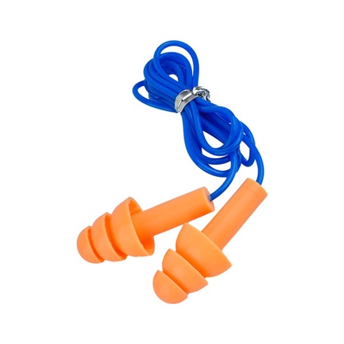 Earmor M04 Silicone Ear Plugs With Neck Cable - 100 Pack - M04