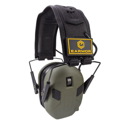 Earmor M300X Electronic Earmuffs - Foliage Green - M300X-FG