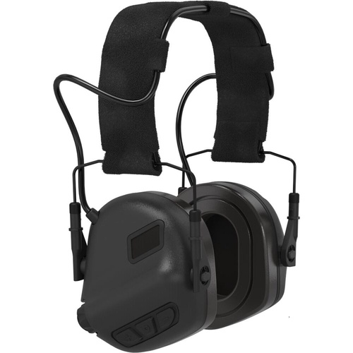 Earmor M31 PLUS Electronic Earmuffs -Tactical Black - M31P-BK