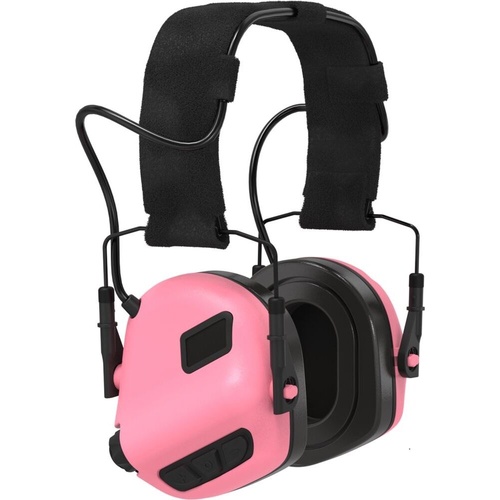 Earmor M31 PLUS Electronic Earmuffs -Rose Pink - M31P-BK