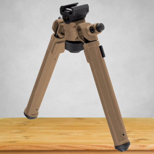 Magpul 10" Bipod for 1913 Picatinny Rail in Flat Dark Earth - MAG941-FDE