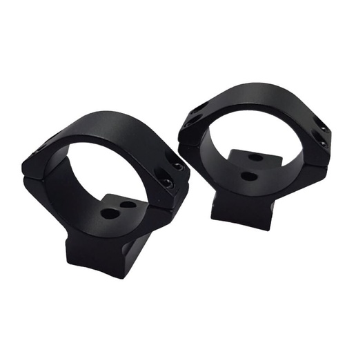 Nikko Stirling Zero Lock 1" Low Ring Set - NSTR1LLITE