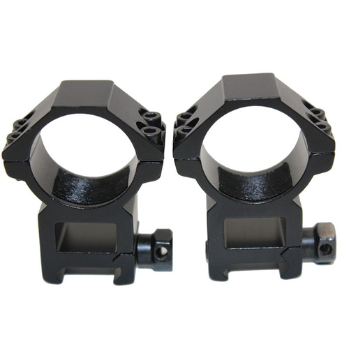 Patrol 2PCS High Profile 30mm Riflescope Mounts Rings for 20mm Weaver Picatinny Rail