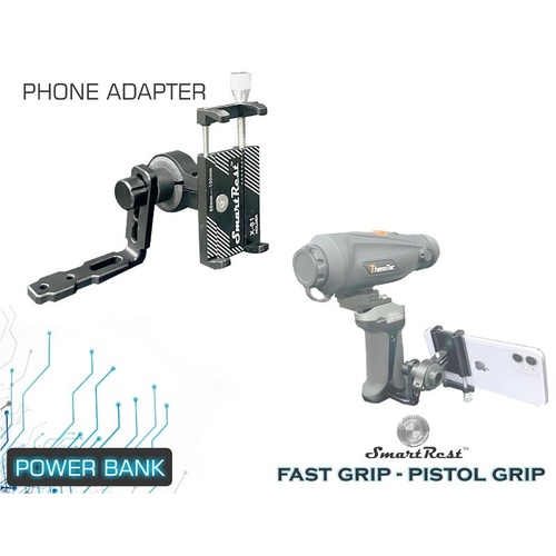 Smart Rest Phone Mount For Power Bank - PBPM