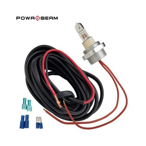 Powa Beam Adjustable Focus Quartz Halogen Bulb Kit - Long 'THROW' - PN162138-K