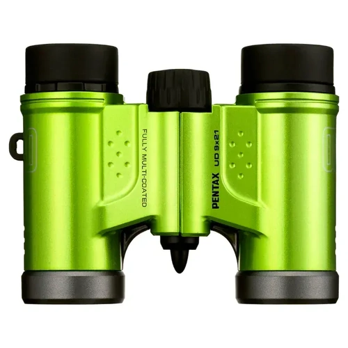 Pentax UD 9x21 Green Lightweight Roof Prism Binoculars  - PNTX-61813