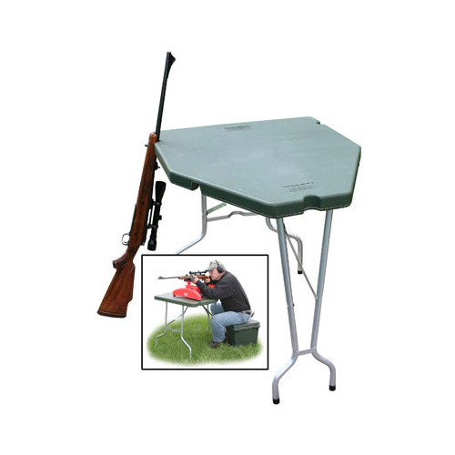 MTM Predator Shooting Table - Portable Benchrest in Green - PST-11