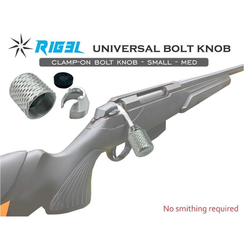 RIG3L Bolt Knob - Small/Med (Silver) - R3-RBK-S-M-S