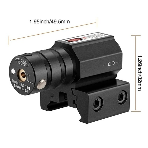 Taylor Red Laser With Pic Mount - RSL001