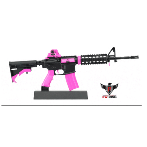 ATI Non-Firing Cast AR-15 Pink 1:3 Scale Replica Toy - Ages 12+ - RWPNKAR15