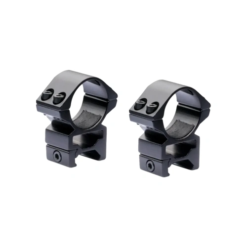 Sabre Sports Match 30mm Low Matte Black 5/8 Weaver Base Rings - SABMM30WL