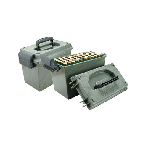 MTM Shotshell Dry Box 100 Round Case 20 Gauge up to 3" in Wild Camo - SD-100-20-09