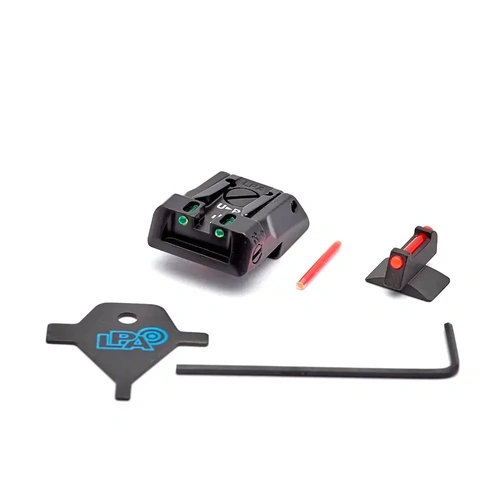 LPA SPF Fibre Optic Sight Set for Sig Sauer 1911 Cal.22 - SPF17SS