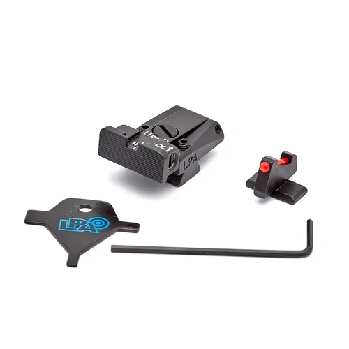 LPA Adjustable Sight Set for Browning HP - SPR62BN7F