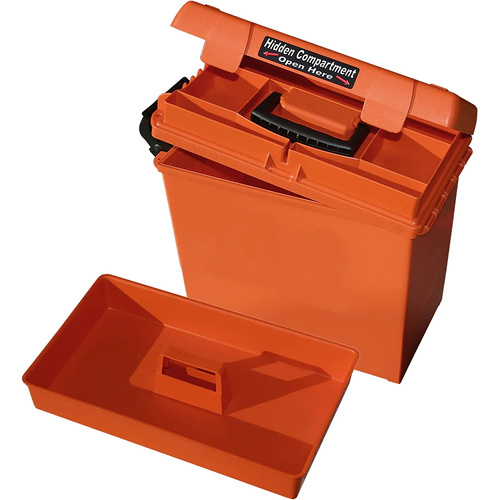 MTM SPUD2 - Sportsmen's Plus Utility Dry Box O-Ring Sealed 15x8.8x13" in Orange - SPUD2-35