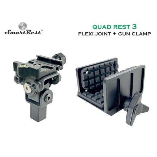 SmartRest Flexi Joint & Gun Clamp for Quad Rest 3 - SRFJQR3