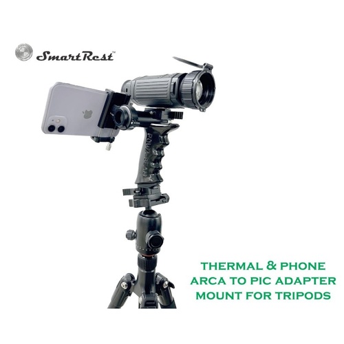 Smart Rest Thermal and Phone Arca To Pic Mount For Tripods - SRTPAP