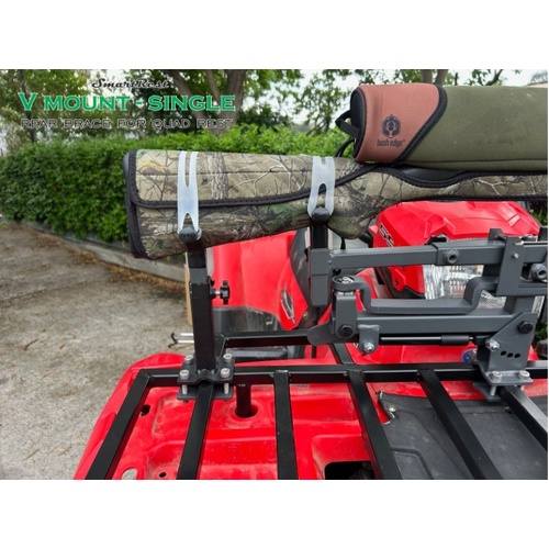 SmartRest Utility Task Vehicle (UTV) Universal Cross Bar Gun Rack - SRUCB