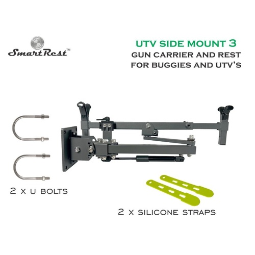 SmartRest UTV Gun Rack - Side Mount - SRUTVS3