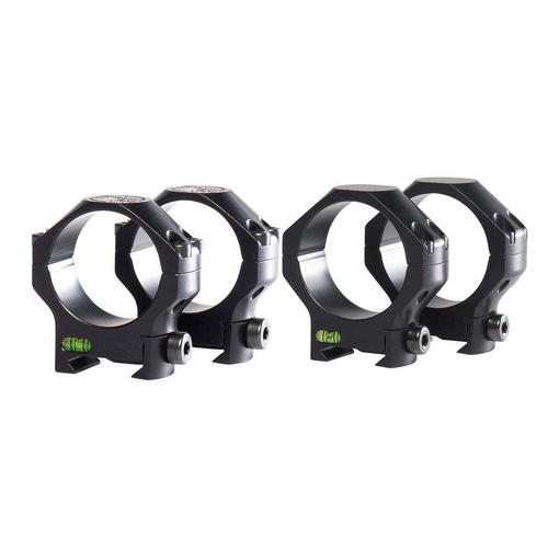 Tier One 30mm Picatinny Rings with 4 Screws High - T1PIC30H