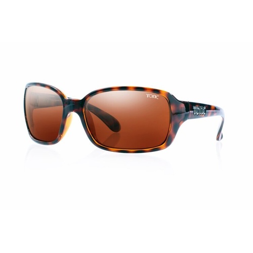 Tonic Cove Tortoise Shell Frame Glass Photochromic Copper Sunglasses - TCOVTTSPHCOPP