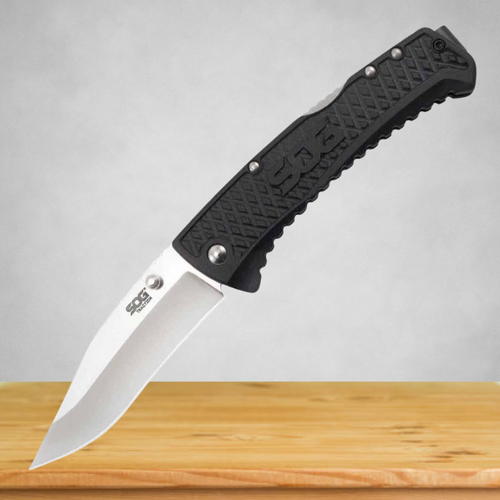 SOG Traction Folding Knife - TD1011-CP