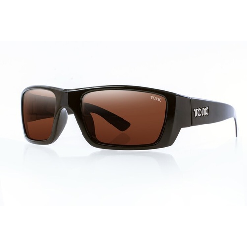 Tonic Rise Matt Black Photochromic Copper Sunglasses - TRISBLKPHCOPP