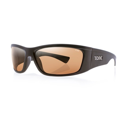 Tonic Shimmer Matt Black Light Neon Copper Sunglasses - TSHIBLKNEON