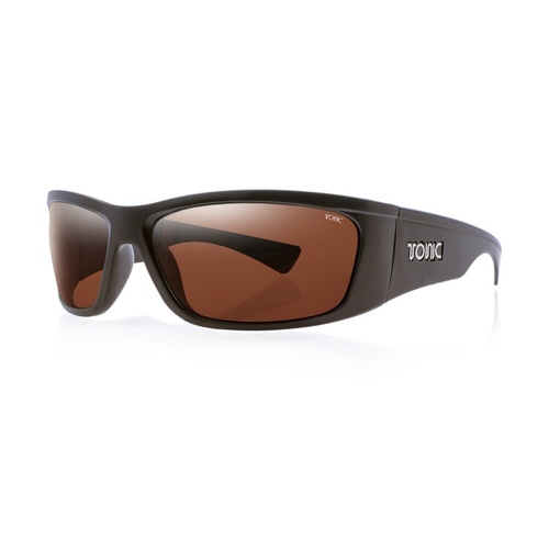 Tonic Shimmer Matt Black Photochromic Copper Sunglasses - TSHIBLKPHCOPP