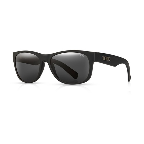 Tonic Wave Matt Black Photochromic Grey Sunglasses - TWAVBLKPHGREY